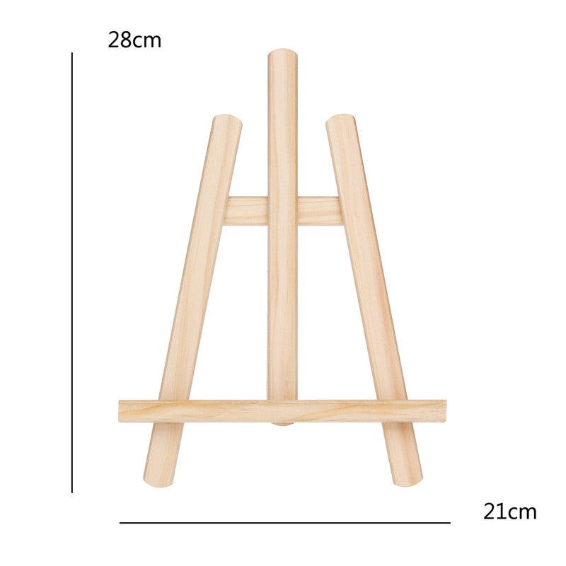 Small Desk Easel Made of Wood (Adjustable)21x28cm/8"x11"