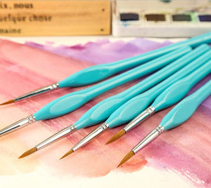 Hook Line Pen Fine Brush - 6pcs Set