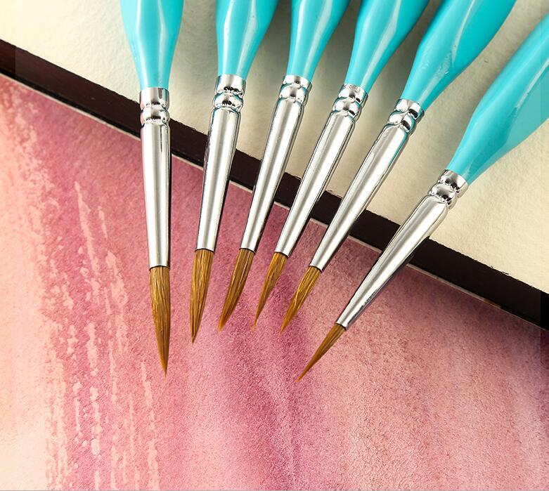 Hook Line Pen Fine Brush - 6pcs Set