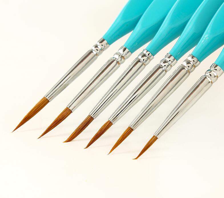 Hook Line Pen Fine Brush - 6pcs Set
